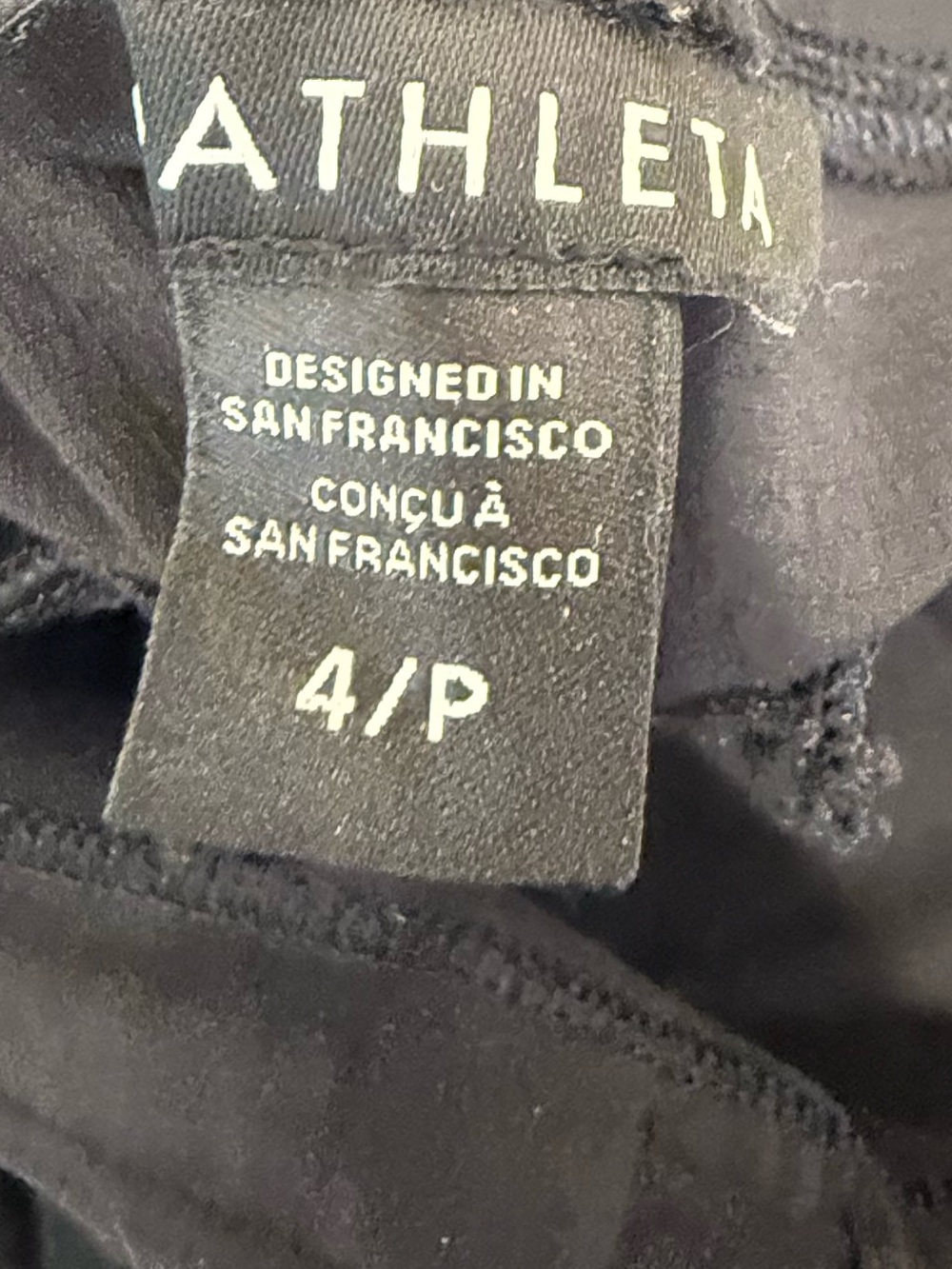 set of 3 Athleta Trekkie joggers .size 4P - Picture 6 of 7